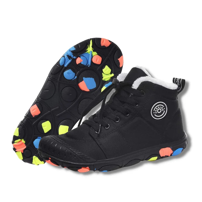 Hike Kids - Waterproof Barefoot Winter Shoes for Kids